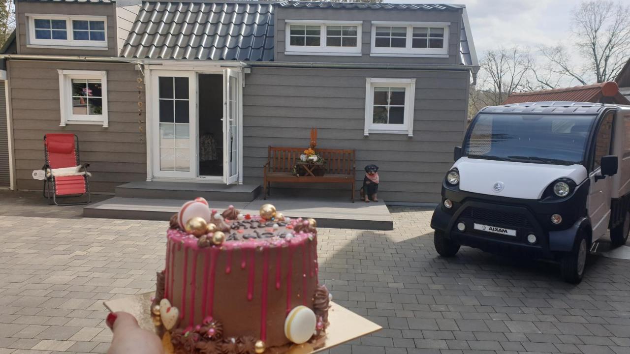 Tinyhaus Wolkenlos Familie Hamdorf バート・ズルツァ エクステリア 写真