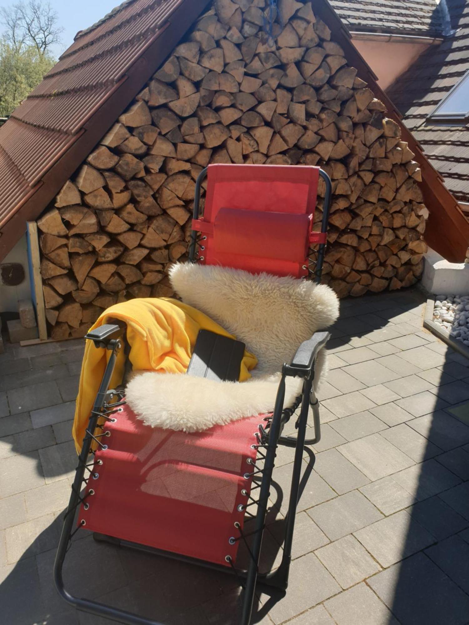 Tinyhaus Wolkenlos Familie Hamdorf バート・ズルツァ 部屋 写真